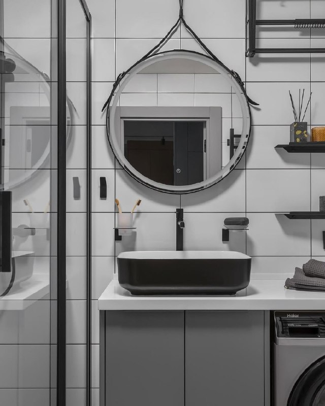 Однокомнатная квартира молодого инженера. Главная цель заключалась в обновлении отделки от застройщика внедрить современные решения и придать кварт... - изображение 9 - однокомнатная, квартира, молодого