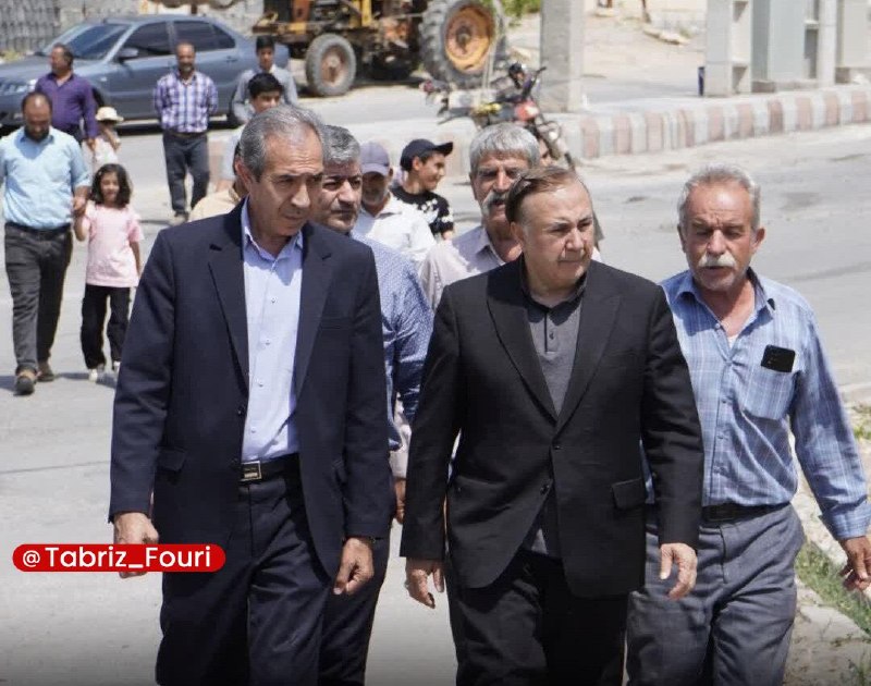 تبریز فوری: بازدید نماینده مردم تبریز از روستاهای آذرشهر🔹در جریان بازدید نماینده مردم تبریز، آذرشهر و اسکو در مجلس شورای اسلامی از ر