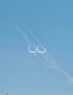 ⭕️ טילים איראניים בשמי ירדן, לפני שפגעו באינטרסים האמריקאיים