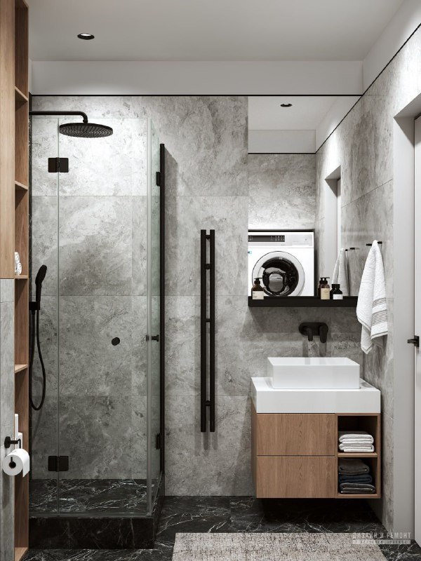 Квартира-студия 23,7 м Дизайн - Антон Волков до_30м Дизайн и ремонт - изображение 9 - дизайн, квартира, студия