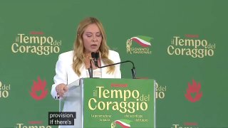 Italian Prime Minister Meloni: