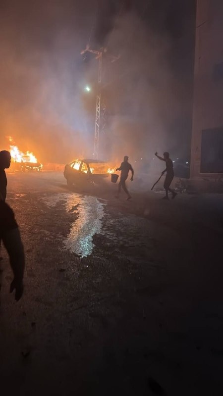דחוף: מתנחלים תוקפים בתים פלסטינים בכפרים תלפית וג'לוד מדרום לשכם והציתו מספר בתים וכלי רכב.