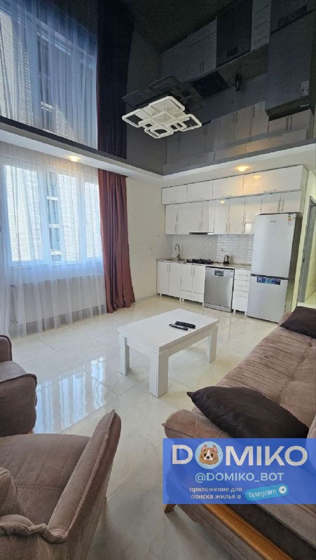 1+1, 10 этаж, 57 кв/м — фото 1