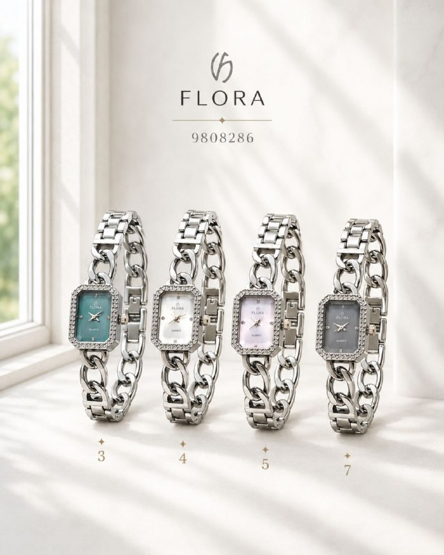 همکاری در فروش ساعت و ست ساعت: ساعت زنانه کارتیر مارک Flora 9808286💲قیمت 1450