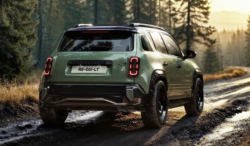 Renault 4 Savane 4x4 — предвестник полноприводного электрокроссовера Renault 4 E-Tech 4