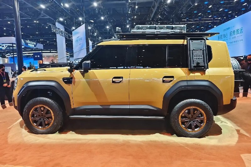 Рамный внедорожник от GAC в стиле Land Cruiser и Defender 2