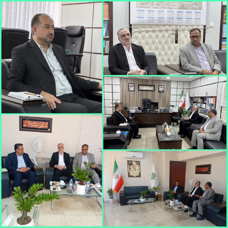 طبسیا 🌴: ✅️ تعامل فعال مقامات شهری طبس با مسئولان استانی جهت توسعه شهر**📍 در راستای پیشبرد برنامه‌های توسعه شهری و پیگیری تامین م
