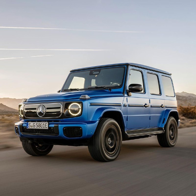 Бензиновый и электрический G-Class 4