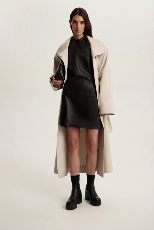 👽 Кожаные ботинки Vagabond на платформе с массивным каблуком — фото 1