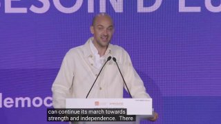 French Foreign Minister Jean-Noel Barro: