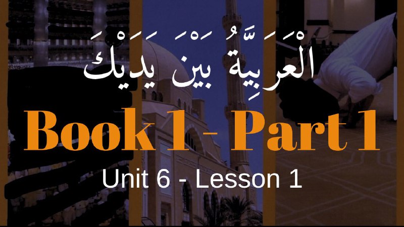 Book 1 | Unit 6 | Lesson 46 | العربيّة بين يديك ⤵️