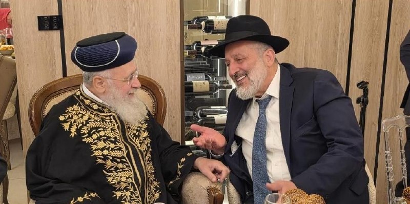 אלי הירשמן: דרעי והרב יצחק יוסף שוחחו ארוכות על רקע מתח בש"ס