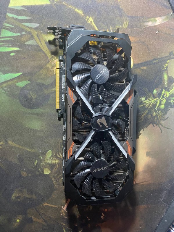 Видео карта Gigabyte AORUS GeForce GTX 1080ti Xtreme Edition в отличном состоянии, стояла в моем лич — фото 1