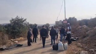 جيش الاحتلال يمنع أهالي ترمسعيا من قطف الزيتون في أراضيهم