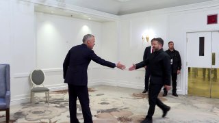 Italian Foreign Minister Antonio Tajani urged Zelensky to include Italy and Poland in peace negotiations, not only France and Germany.