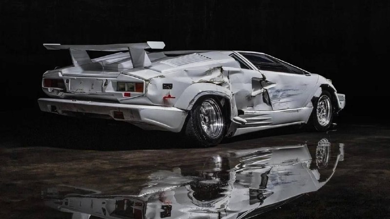 Разбитый на съёмках «Волка с Уолл-стрит» Lamborghini Countach выставлен на продажу 5