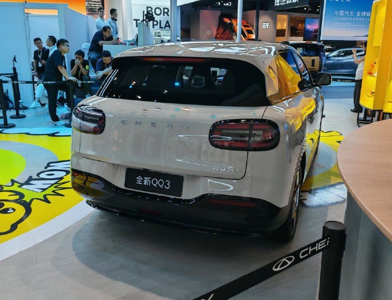 Chery показала предсерийный электрокар QQ нового поколения 4