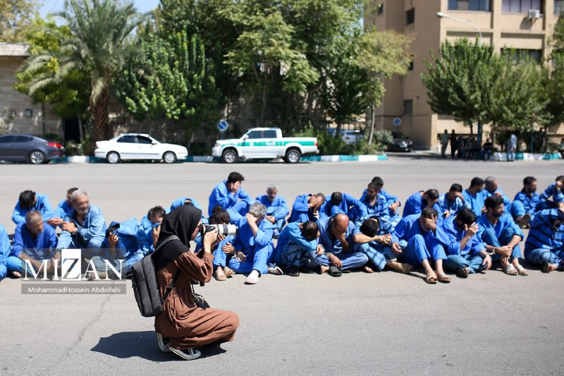 خبرگزاری میزان: 📸دستگیری ۲۵۵ سارق و مال‌خر در تهران از نگاه میزان🟥میزان در شبکه‌های اجتماعی🆔@mizanplus‏📸دستگیری ۲۵۵ سارق و مال‌خر در تهر