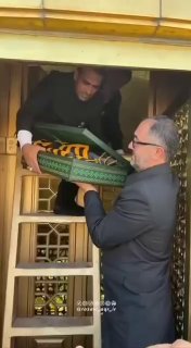 🎦 החלפת דגל הכיפה הקדושה לאחר 63 ימים