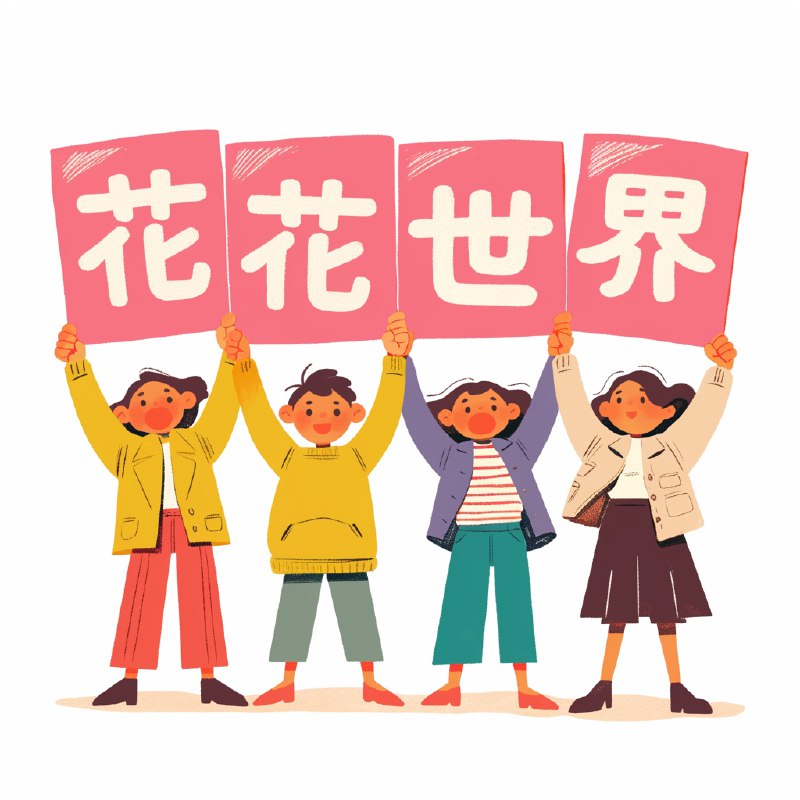 Midjourney 举牌小能手中文版来啦！纯 Midjourney 生成，无任何修改