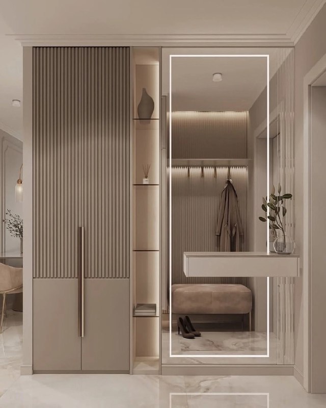 Какой из вариантов прихожей вам нравится больше всего 1, 2, 3, 4, 5, 6 или 7? МЫ В МАХ подписаться - изображение 4 - какой, вариантов, прихожей