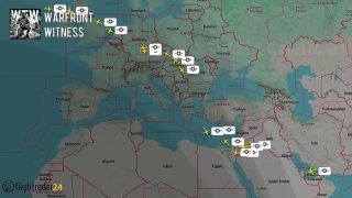 ️🇺🇸🇮🇷🇪🇺 נתוני מעקב טיסות רשמו את הזינוק הגדול ביותר ב-C-17 Globemaster III ו-C-5M Super Galaxy של ארה…