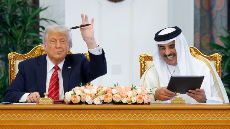 Qatari PM denies jumbo jet gift to Trump is bribery