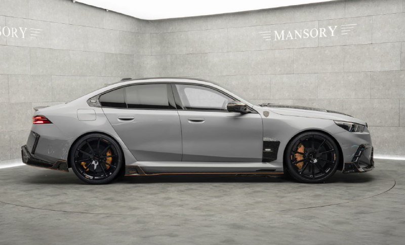 Новый BMW M5 G90 получил тюнинг от ателье Mansory 3