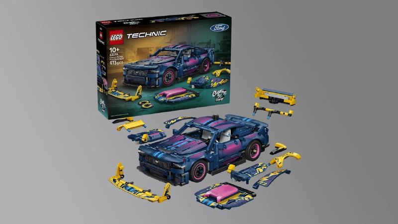 LEGO выпустила набор Mustang с возможностью тюнинга. В серии Custom Garage появился Ford Mustang GT, 3
