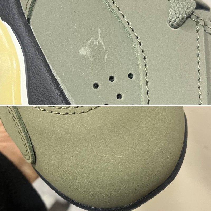 Jordan Jordan 6 x Travis Scott Retro Olive, фото 5