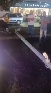 Some time ago a column fell on a citizen in Sidon!