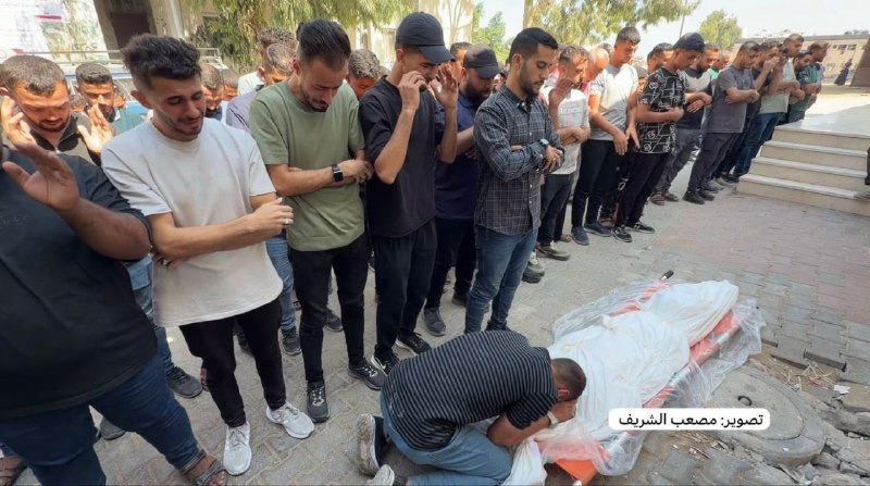 تشييع أربعة شهداء بينهم طفل في غزة