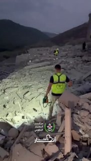 הרס עצום כתוצאה מתקיפה אווירית של מטוסי כיבוש באזור אנסאר בדרום לבנון