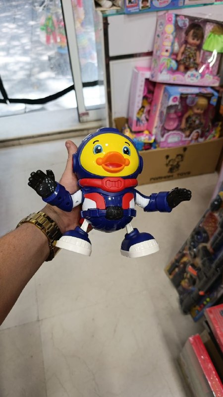 APZ TOYS: جوجه اردک رقاص نشکن ایتم:۳۰۳۱
