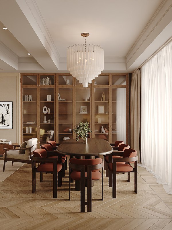 Интерьер квартиры для молодой пары. Выглядит современно и в то же время не будет устаревать длительное время Теплые оттенки и много интересных дета... - изображение 2 - время, интерьер, квартиры