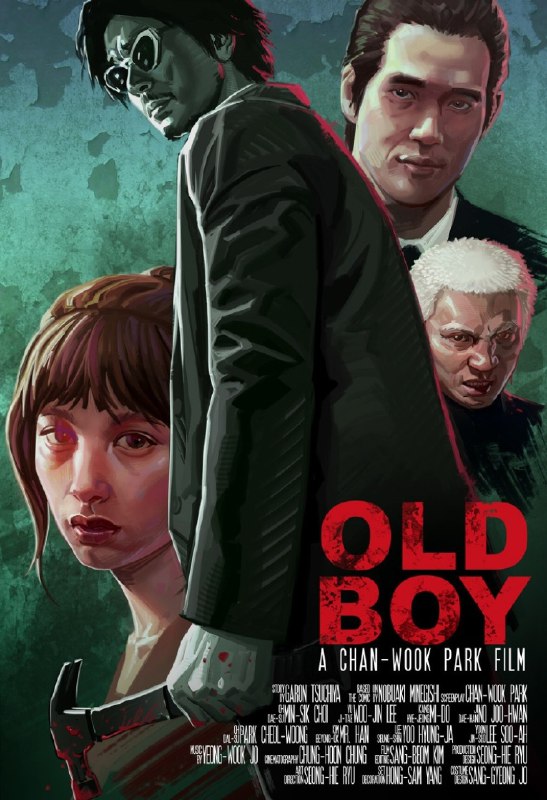 دیالوگ های ماندگار: اینو یادت باشه، چه تخته سنگ باشی چه دونه شن، تو آب غرق میشی!📽 Oldboy@TinyMoviez