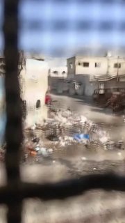 הסצנות לוכדות את הרגע שבו פלסטיני שרד בנס ירי שכוון ישירות אליו, שבוצע על ידי חיילי צבא הכיבוש הישראלי באזו…