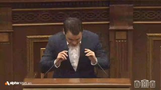 אלייב נטש אותך, ואתה העם": נארק קראפטיאן לשלטונות ראש סיעת "ארמניה החזקה", נרק קארפטיאן, מתח ביקורת על מדינ…