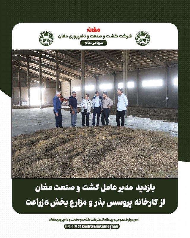 شرکت کشت و صنعت و دامپروری مغان: رسانه پست