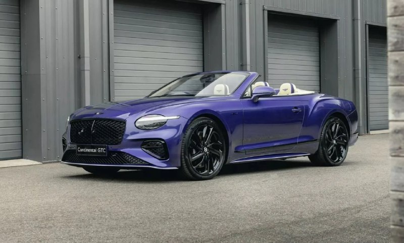 Bentley создала уникальный кабриолет GTC Speed