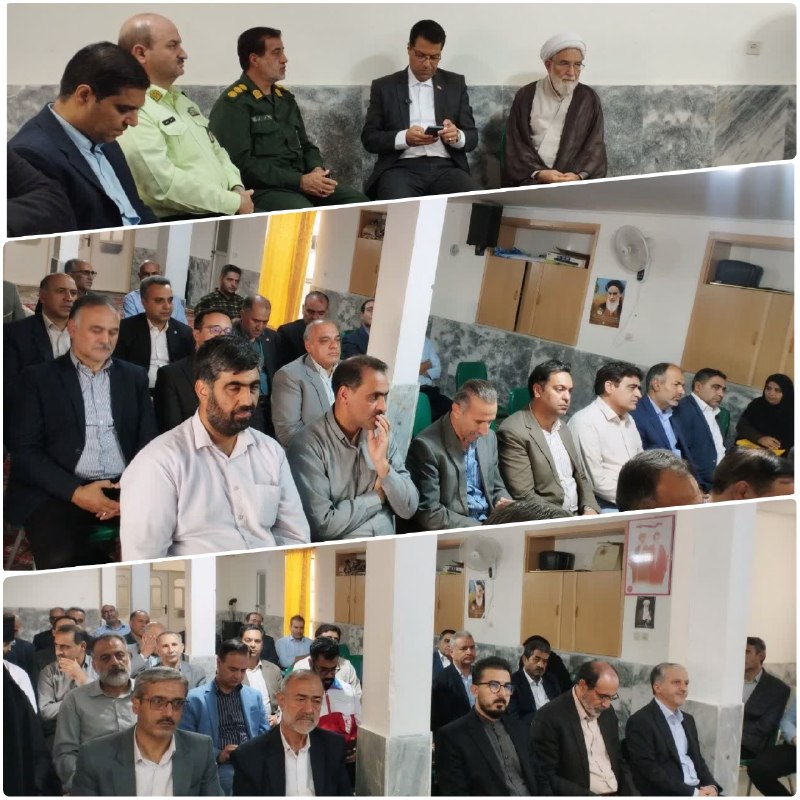 باران کویر/ رسانه مردمی: 🔰حضور فرماندار و جمعی از مدیران ادارات در دفتر امام جمعه به مناسبت هفته دولت┏━━━•••••••••••••••••━━━┓ 🆔 @barane_kavir ┗━