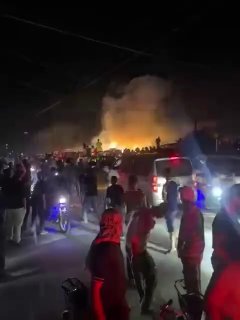 שריפת דגל סוריה על ידי מיליציות SDF בעיר עין אל-ערב, מזרחית לחאלב
