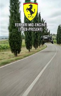 Эволюция среднемоторных Ferrari (1969 – настоящее время) t.me/s/sochiautopartsso