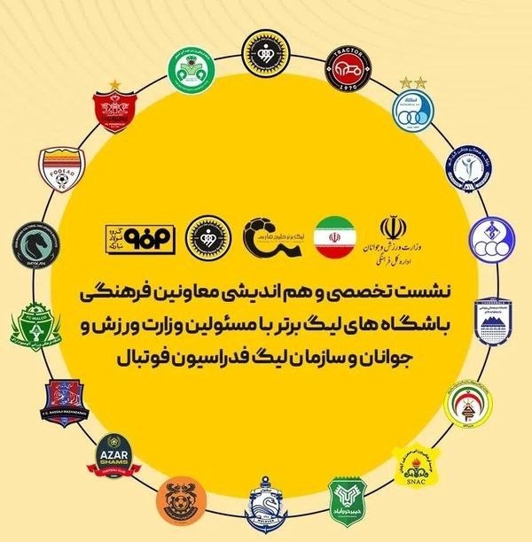 تیراختور/Tiracturclub: 🇮🇷🔺گزارش سازمان لیگ درباره نشست فرهنگی پیش‌فصل لیگ‌برتر 🆔 @Tiraxturمحمد طباطبایی، مدیرکل فرهنگی وزارت ورزش اعلام کرد که 