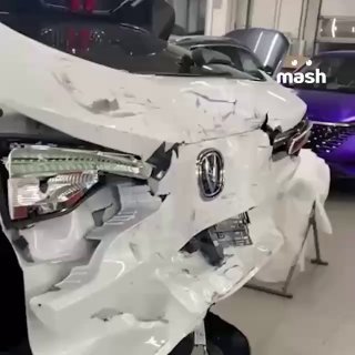 В китайских автомобилях Changan даже небольшое ДТП может привести к перелому поз