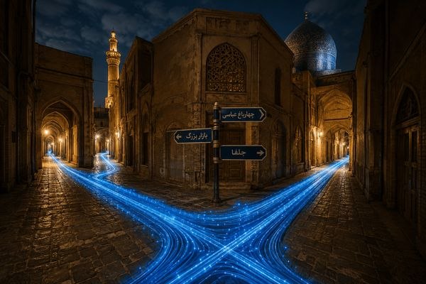 اخبار اصفهان: فیبر نوری اصفهان در گرهگاه معابر تاریخی🔹معاون توسعه شبکه ملی اطلاعات وزارت ارتباطات و فناوری اطلاعات: وزارت ارتباطات و