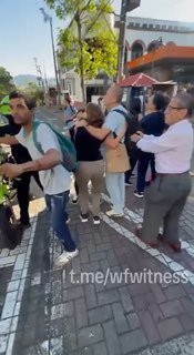 ️🇨🇴 עוד צילומים מרגע רעידת האדמה בבוגוטה, קולומביה.