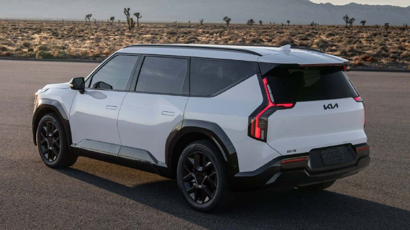 Кроссовер Kia EV9 получил спецверсию Nightfall Edition 4