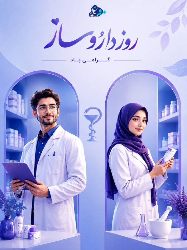 مفدا بم: 💊روز داروساز مبارکبه احترام دستانی که علم را به سلامت و امید پیوند میزنند.#روز_داروساز #مفدا_بم @bammefda