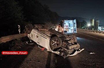 حوادث فوری ⚠️: حادثه خونین در جاده قدیم امامزادههاشم؛ ۴ نفر جان باختندسخنگوی مرکز اورژانس گیلان در گفتوگو با مهر از وقوع تصادف یک دست